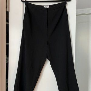 Aritzia Babaton Topher Cropped Pant - Black, Size 10